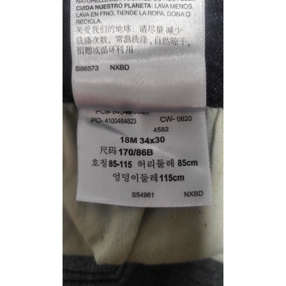 Signature by Levi Strauss Mid Rise Skinny Women's Jeans Black Sz 18M - Picture 6 of 7